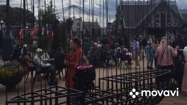 Заключительный день рыбной недели в Москве . Парк им. М. Горького . 04 июня 2023 г . Россия .