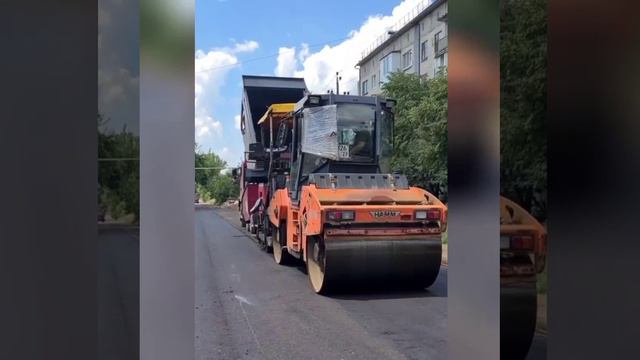 Магаданская область продолжает асфальтировать улицы Ждановки