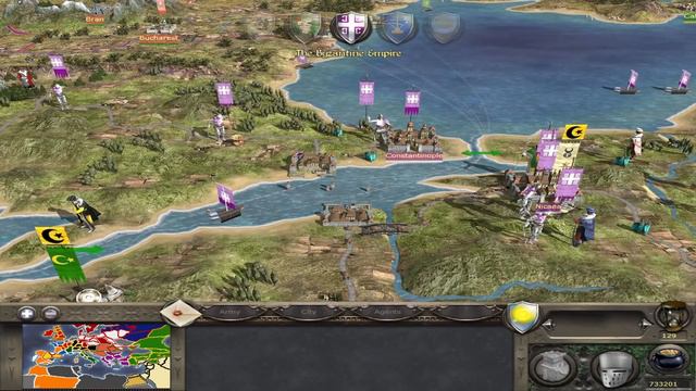 Rich VS Poor - Medieval 2 Total War AI Only