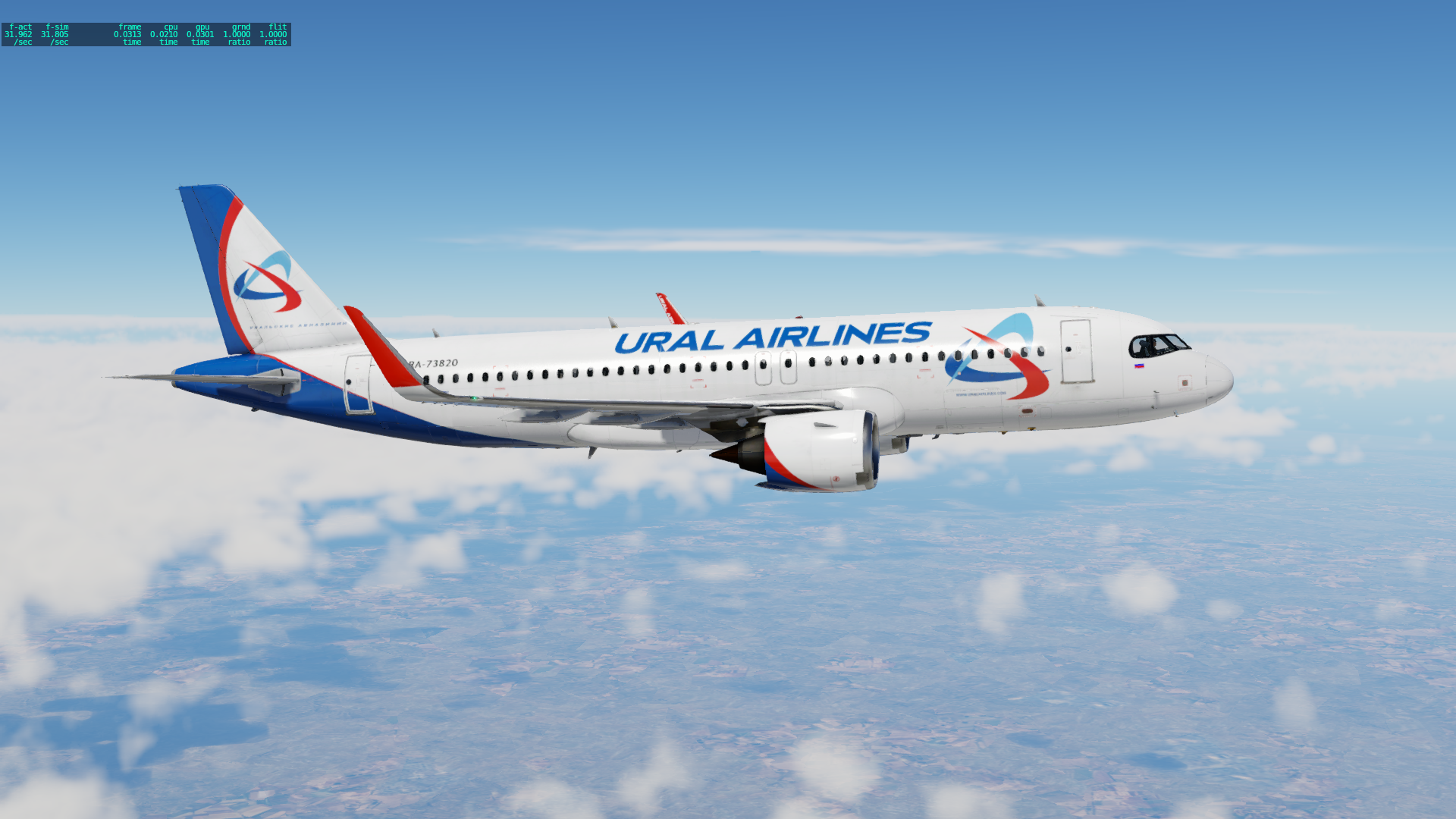 X-Plane 12. Заход на посадку на A320 по ILS (dual mode).