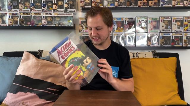 Superman Action Comics #1 Comic Book Cover Funko Pop Unboxing