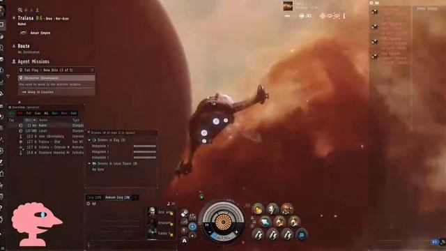 Eve online- Completando algunos encargos espaciales, Naves INSECTO "PrismoPlayroom"