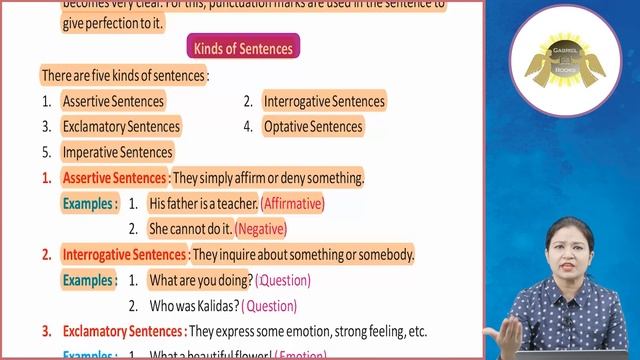 Ch 1 | Gabriel Books | Grammar | Class 3 | Sentences | For children