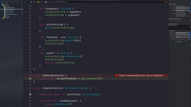 Design patterns в swift с нуля: урок 15 - Command (Команда)