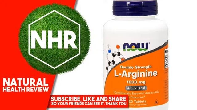Now Foods L Arginine 1000 mg 120 Tablets