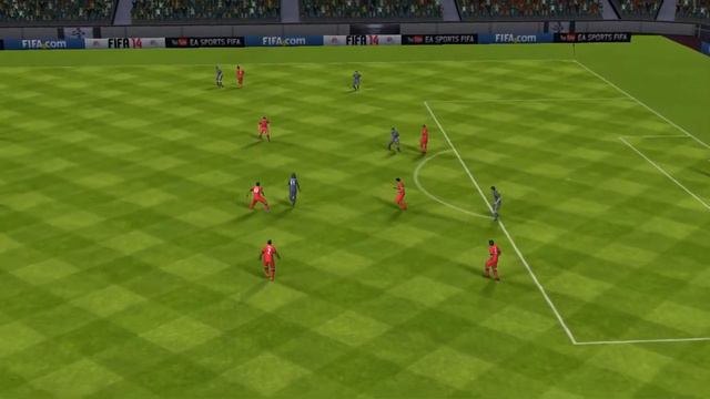 FIFA 14 - Fiorentina vs. Inter - Gol de Cuadrado