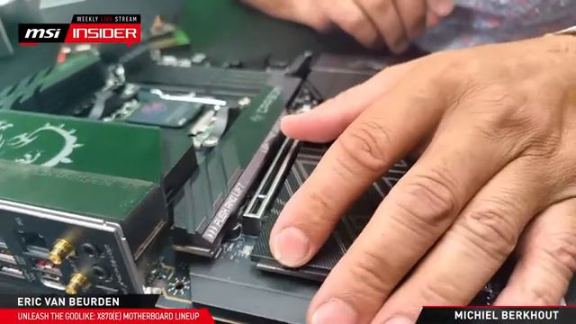 Презентация линейки материнских плат MSI X870E и X870