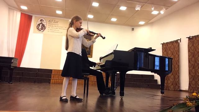 Ch. Dancla, Aria z wariacjami na temat Weigla, Jagoda (10 lat)