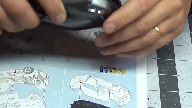 REVELL Mercedes AMG GT Prior Design Part 8