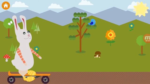 Учим фигуры и цвета развивающие игры для детей Smart Bunny
