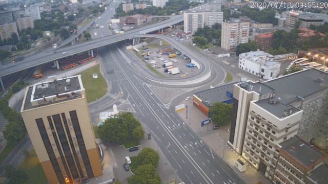Москва - Нижегородская улица - веб камера 13.07.2020, 00:56
