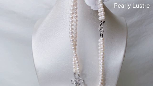 Pearly Lustre Elegant Freshwater Pearl Necklace WN00227