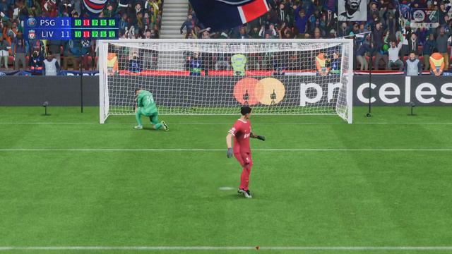 FIFA 24 | PSG vs Liverpool | Ronaldo Messi Neymar Mbappe vs Salah | Penalty Shootout - PS5