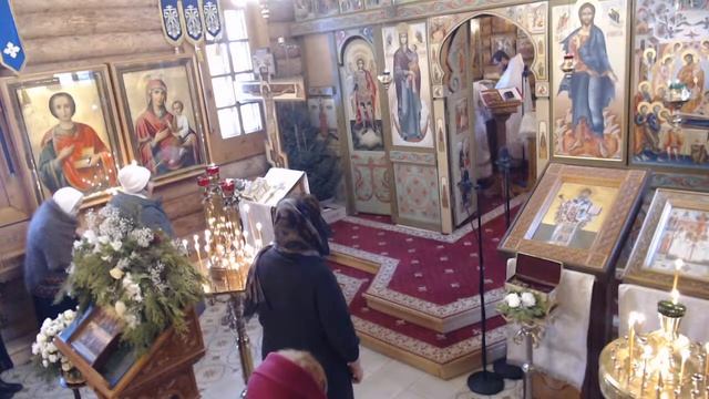 Божественная Литургия Василия Великого . Обрезание Господне .