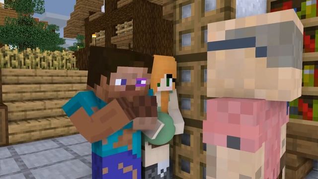 Minecraft, Bad Luck Family Became Rich - Animation