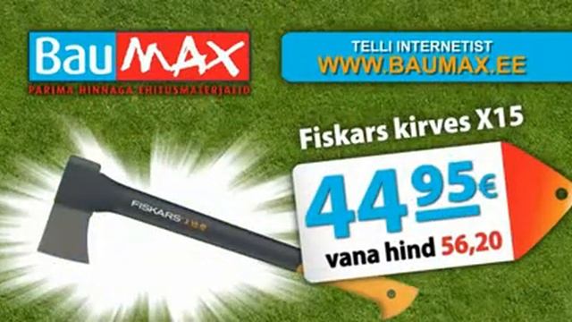 Ehitusmaterjalid parima hinnaga. Baumaxi juuli pakkumised
