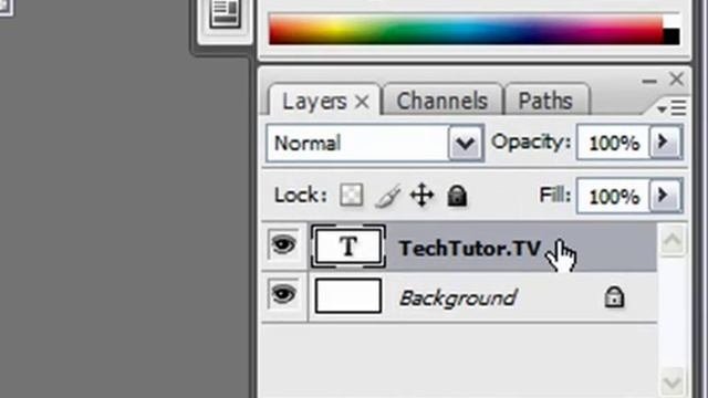 Create an Outline Text Effect in Photoshop CS3