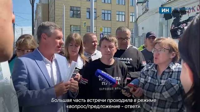 Жители Иванова продолжают знакомиться с новой схемой движения на центральных проспектах