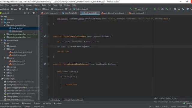 4  Android Code Editor part 4