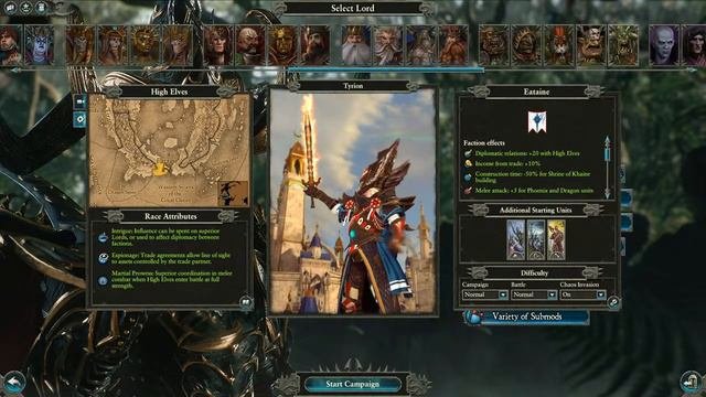 Total War Warhammer 2: Louen Leoncoeur ME (Radious) - For Ze Lady!
