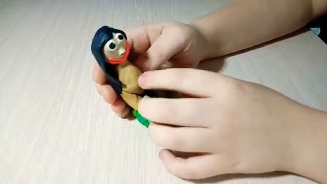 Момо из пластилина??