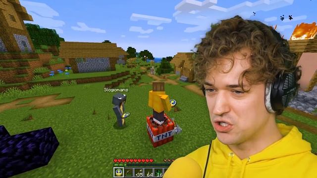 Minecraft's STOP TIME MOD Is SERIOUSLY FUNNY!
