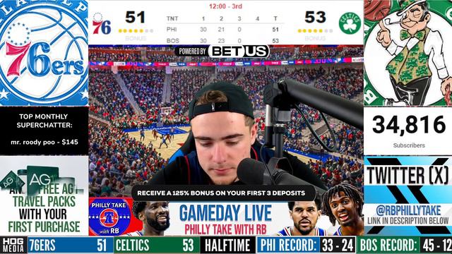 Philadelphia Sixers vs Boston Celtics Live Play-By-Play & Reaction