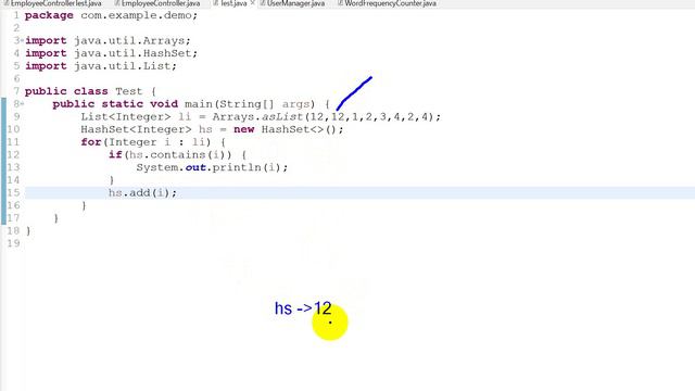 scenario based interview questions java
