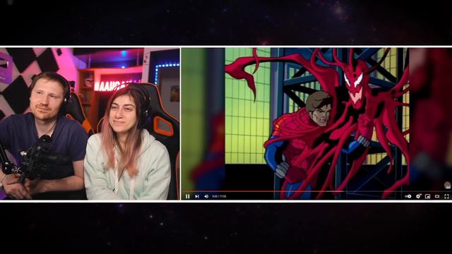 ВЕНОМ 2: КАРНАЖ - КАК это БЫЛО В МУЛЬТСЕРИАЛАХ? Эволюция персонажей! | РЕАКЦИЯ на Уголок Акра