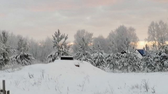 Первый день  зимы