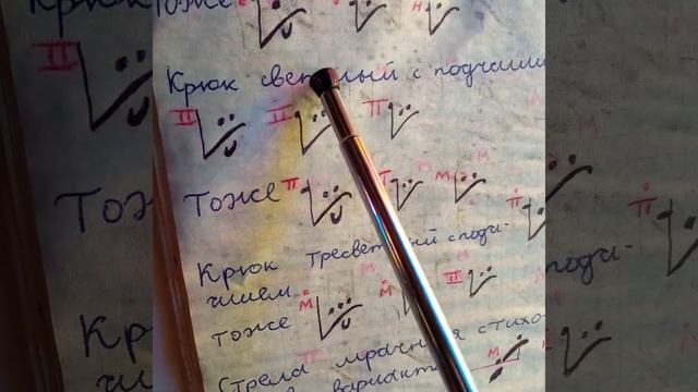 РАЗБОР ПЕСНОПЕНИЯ ГОСПОДИ ПОМИЛУЙ ДЕМЕСТВОИ НА ПРОСТЫХ КРЮКАХ ЗНАМЕННАЯ КРЮКОВА НОТАЦИЯ РУКОПИСЬ