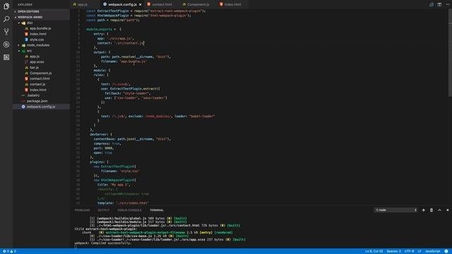 WEBPACK 2 TUTORIAL 6 - Multiple HTML Templates.
