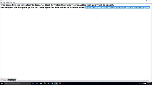 Terraria Inventory Viewer