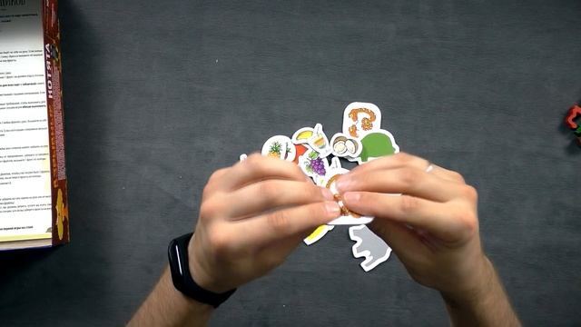 Фруктогонщики Настольная игра Распаковка