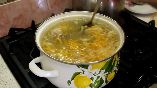 Февраль.Хочется летнего супа и рыбки.