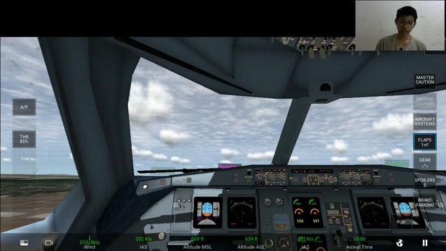 BATIK AIR | AIRBUS A320 | CHANGI TO JAKARTA - REAL FLIGHT SIMULATOR INDONESIA