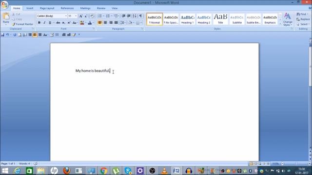 how to convert small letters to capital letter | how to convert all small letters to capital in wor