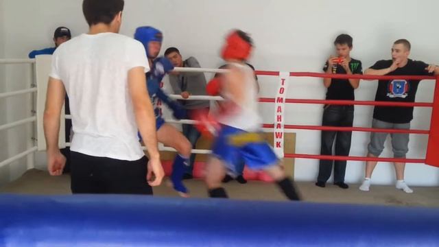 Салихов Рашид (Tomahawkclub красный угол) - открытый ринг 28.09.14