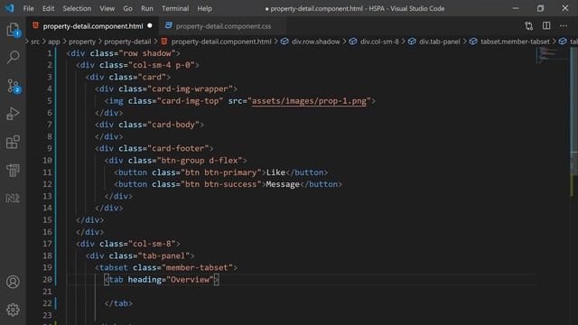 Migrate from Angular 9 to 10 & Create Property Detail view