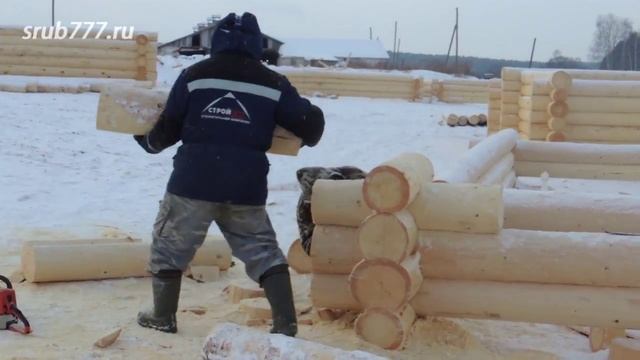 Срубы домов и бань - Производство срубов в Перми от ТРИ ТОПОРА