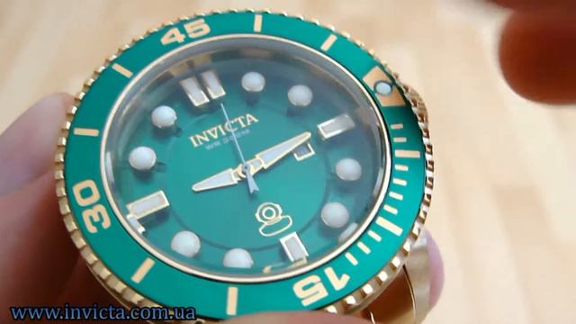 Invicta 19817 Lady Pro Diver Gold 300m