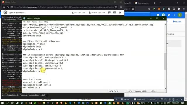 How to Install and Run Bigchaindb Blockchain Server Smoothly without any problems and without Docke