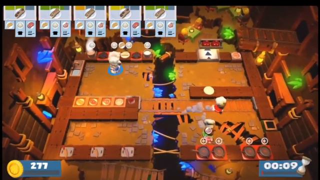 OKAY WHO PUT THE FLOUR IN TWICE | Overcooked 2 EP5