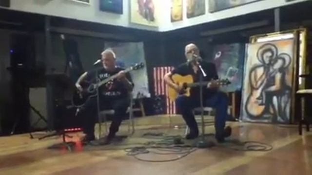 Paul and Chris Wilson - "Unbroken" from Grace Cafe 10/19/2013