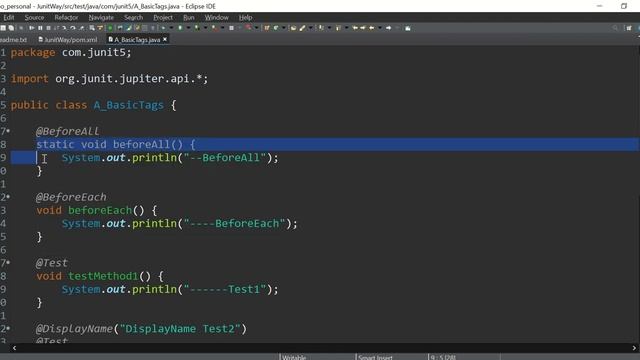 Chapter 2: Junit Basic Annotations