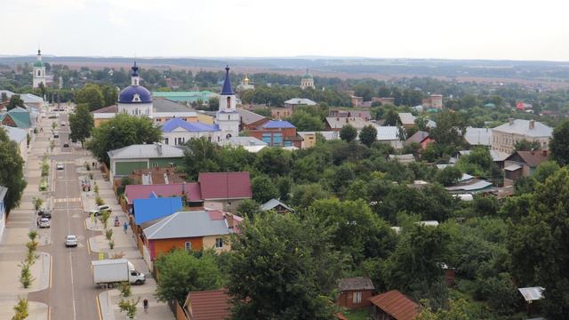 Зарайск со смотровой площадки