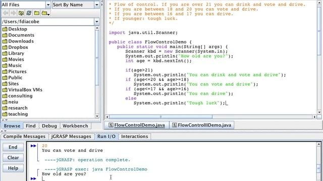 if then else in java