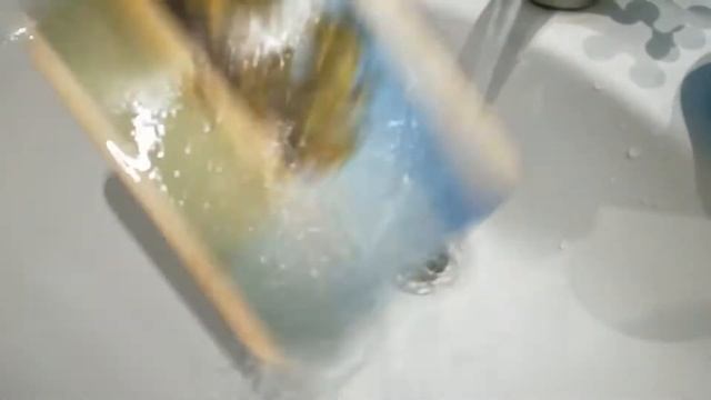 Тест на влагостойкость отпечатанного изображения