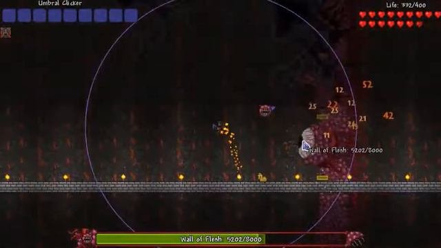 Terraria Clicker Class EP 6: Wall  Of Flesh.