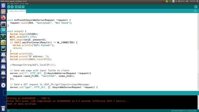DATA GATHERING USING WEB SERVER | ESP32